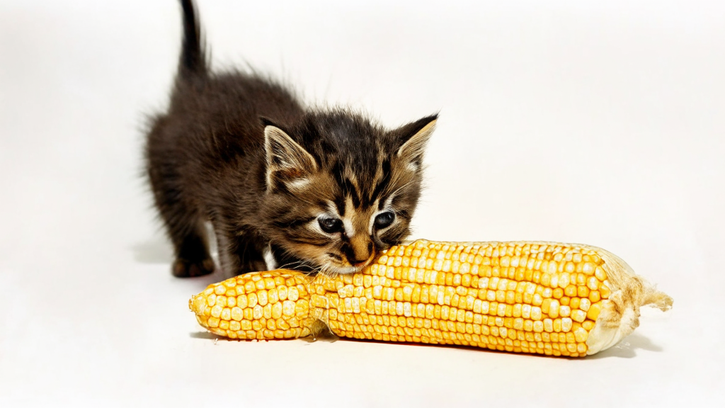 Можно ли кошкам давать вареную и консервированную кукурузу