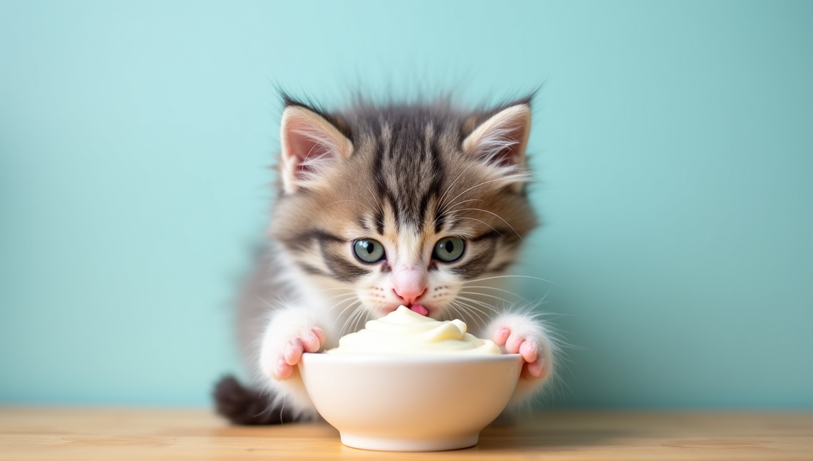 Можно ли давать кошкам йогурт