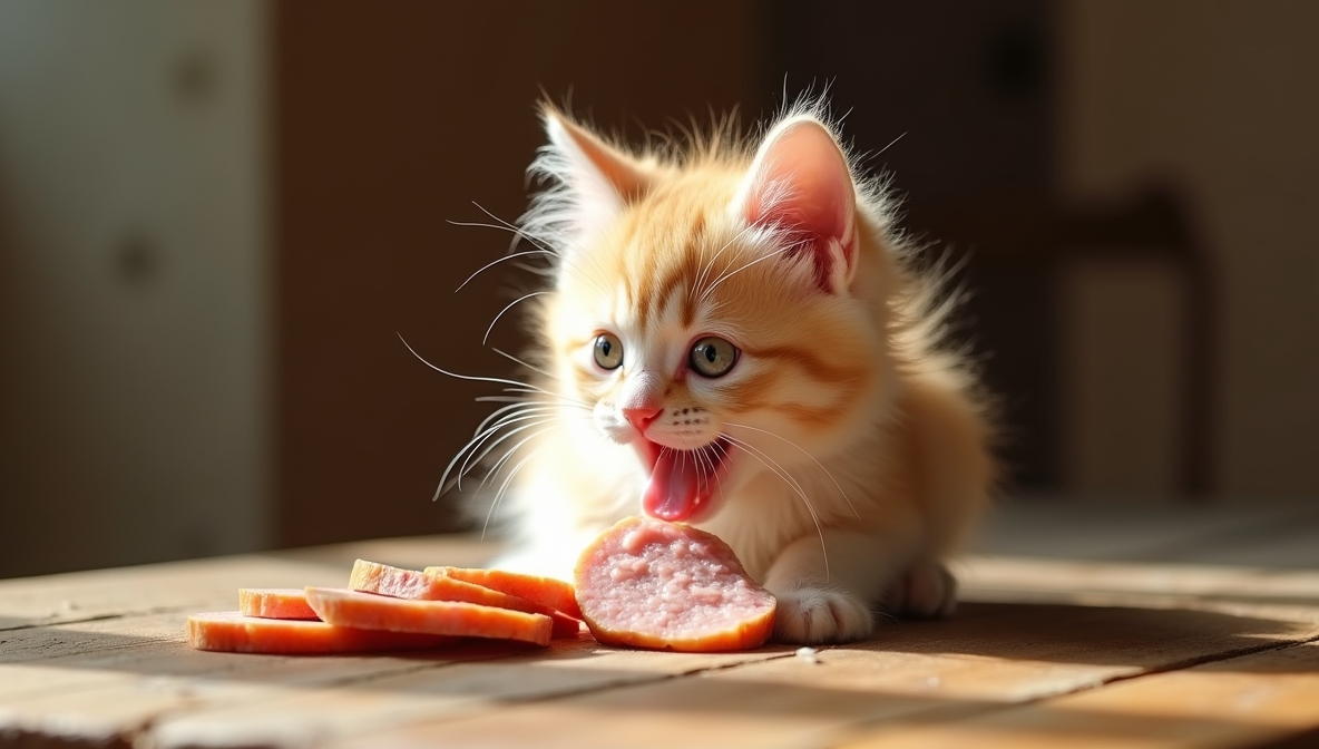 Можно ли давать кошке колбасу